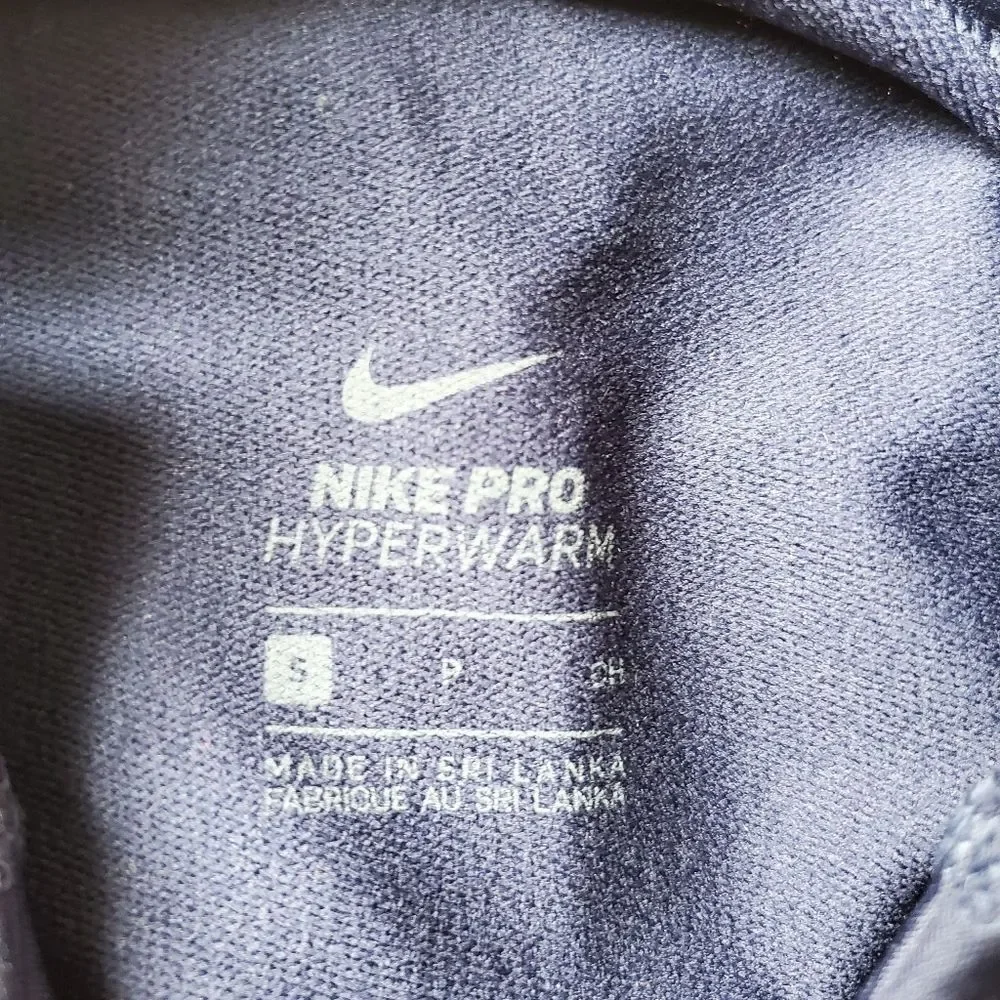 Nike Pro Hyperwarm Long Sleeve Top Size S
